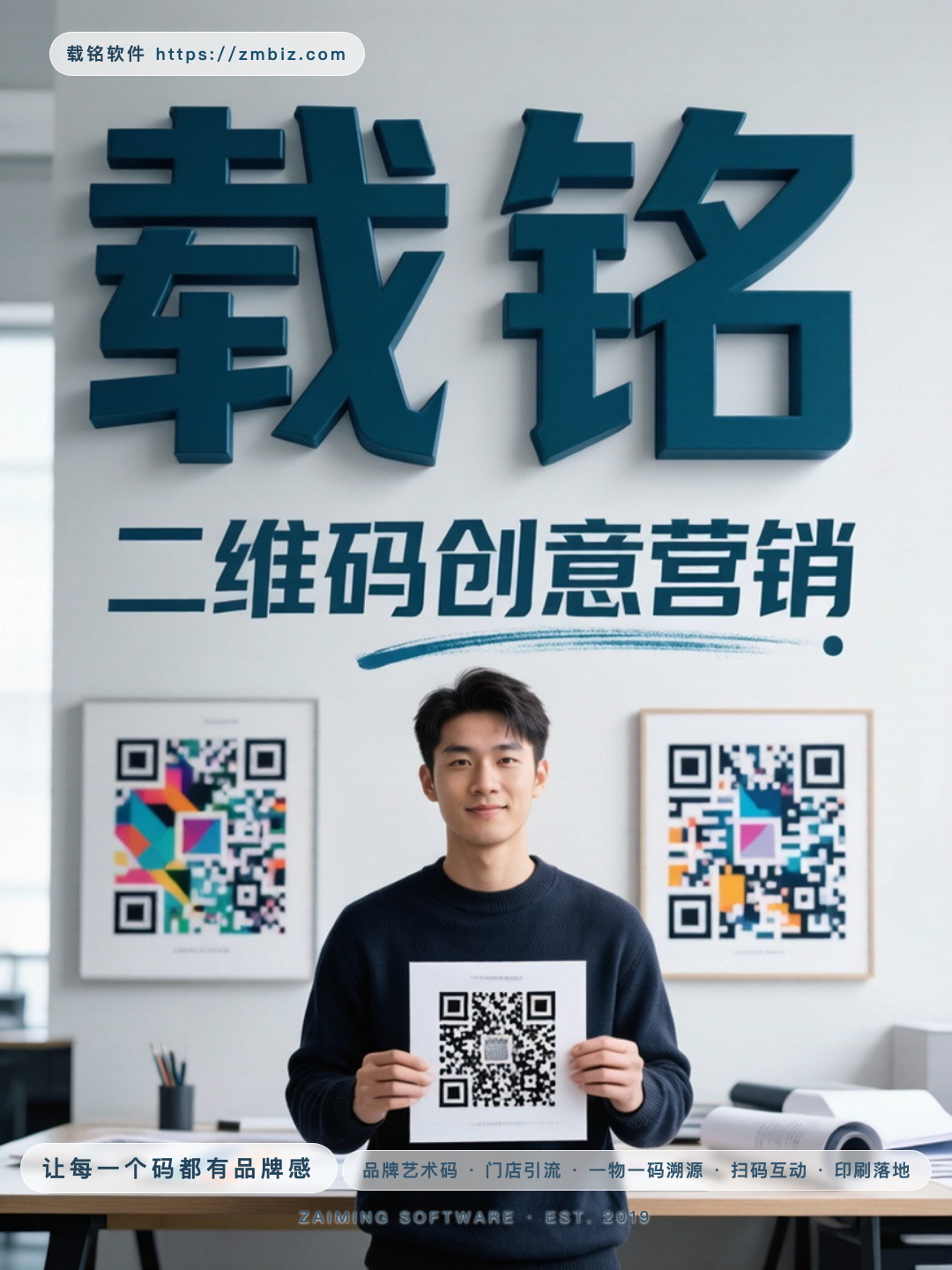 载铭 · 二维码创意营销